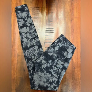 Lululemon Wunder Under Pant Hi-Rise Shibori Shibori Magnum Black Size  4